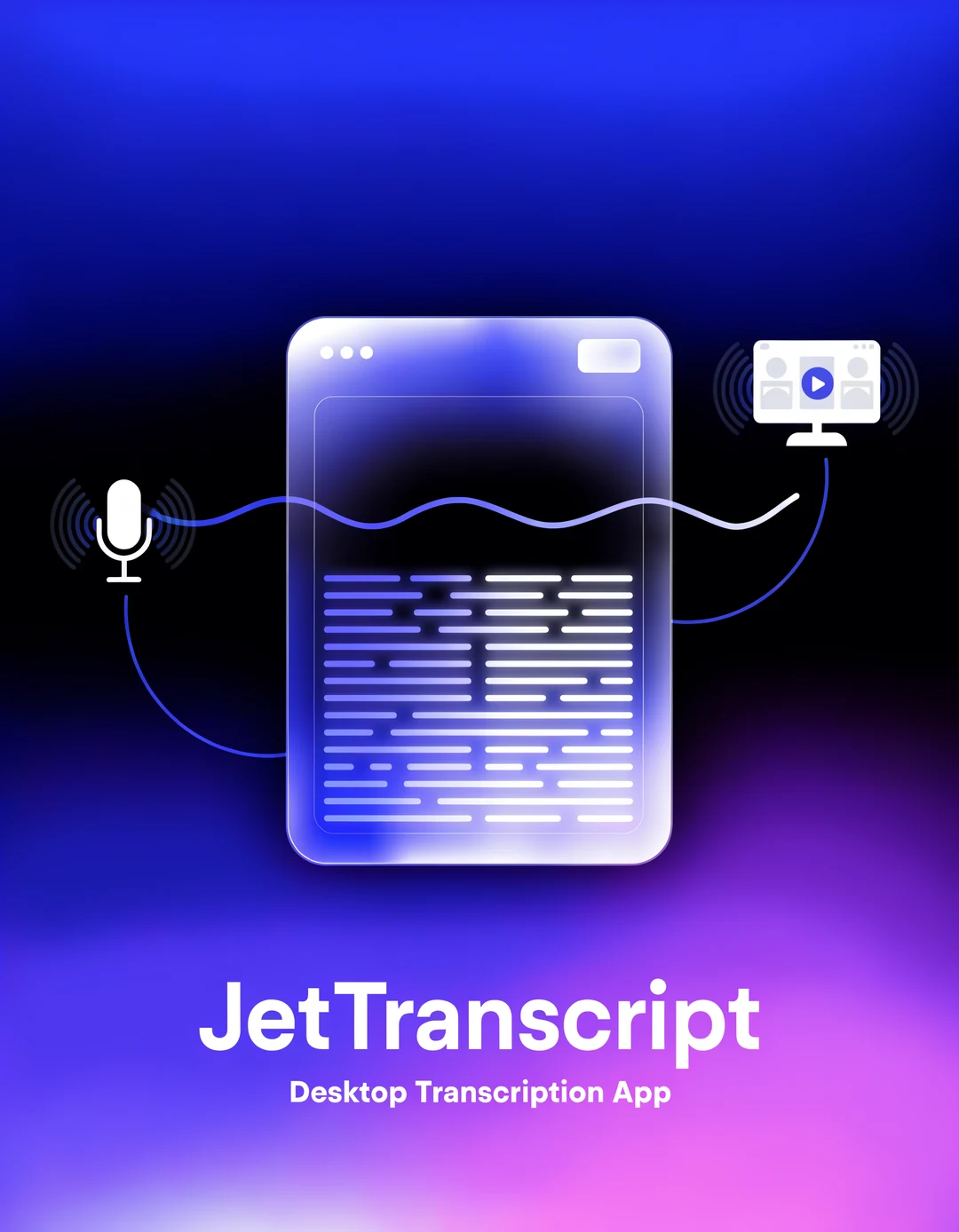JetTranscript — record mic and system audio, get a live transcript