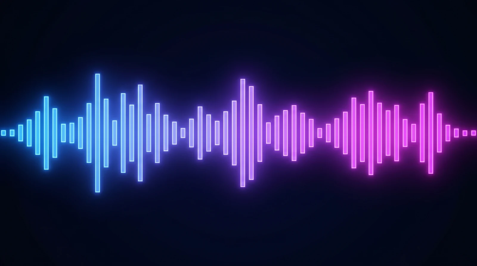 Audio waveform